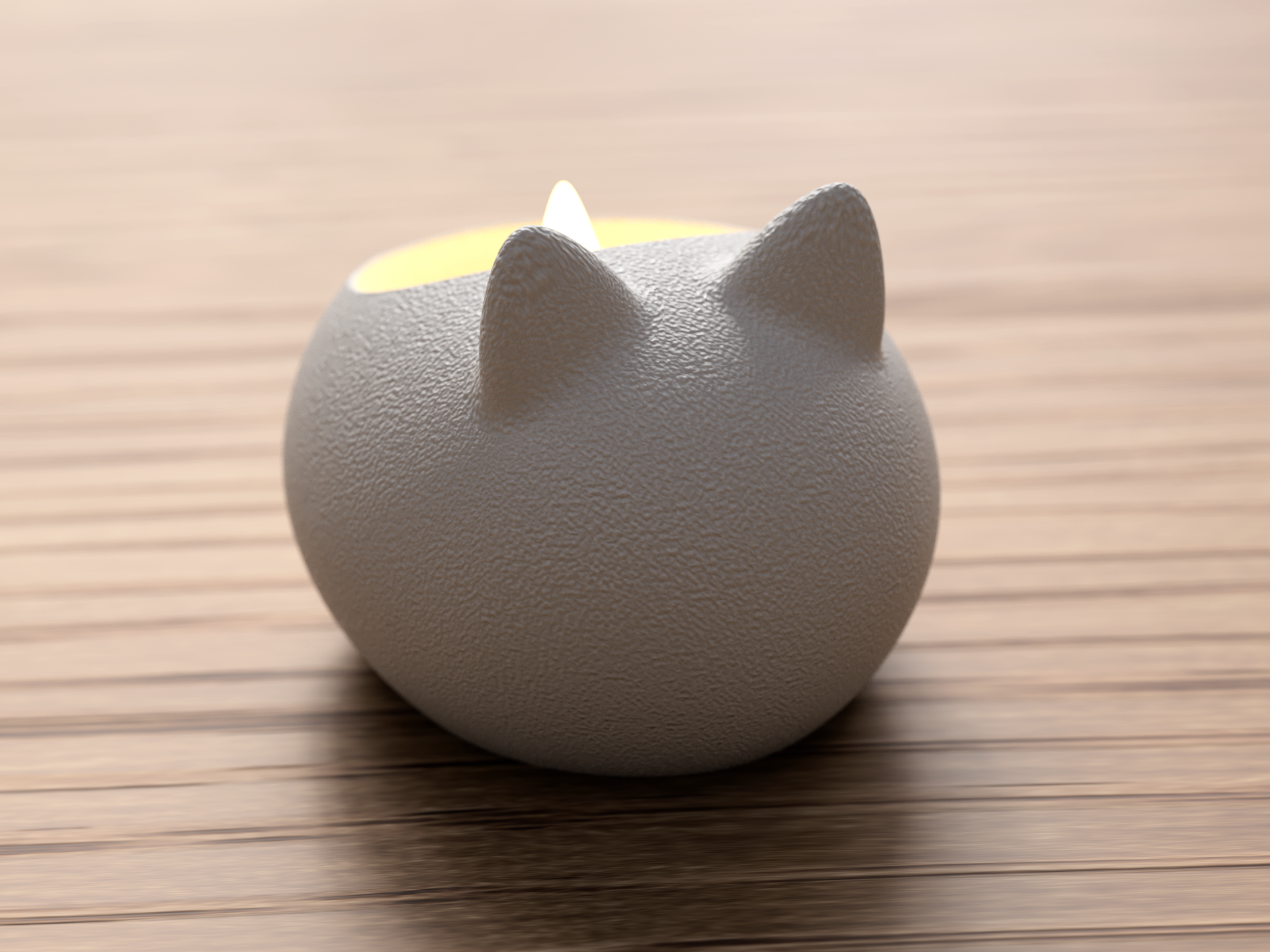 Katte Fyrfadsstage – Tealight kompatibel