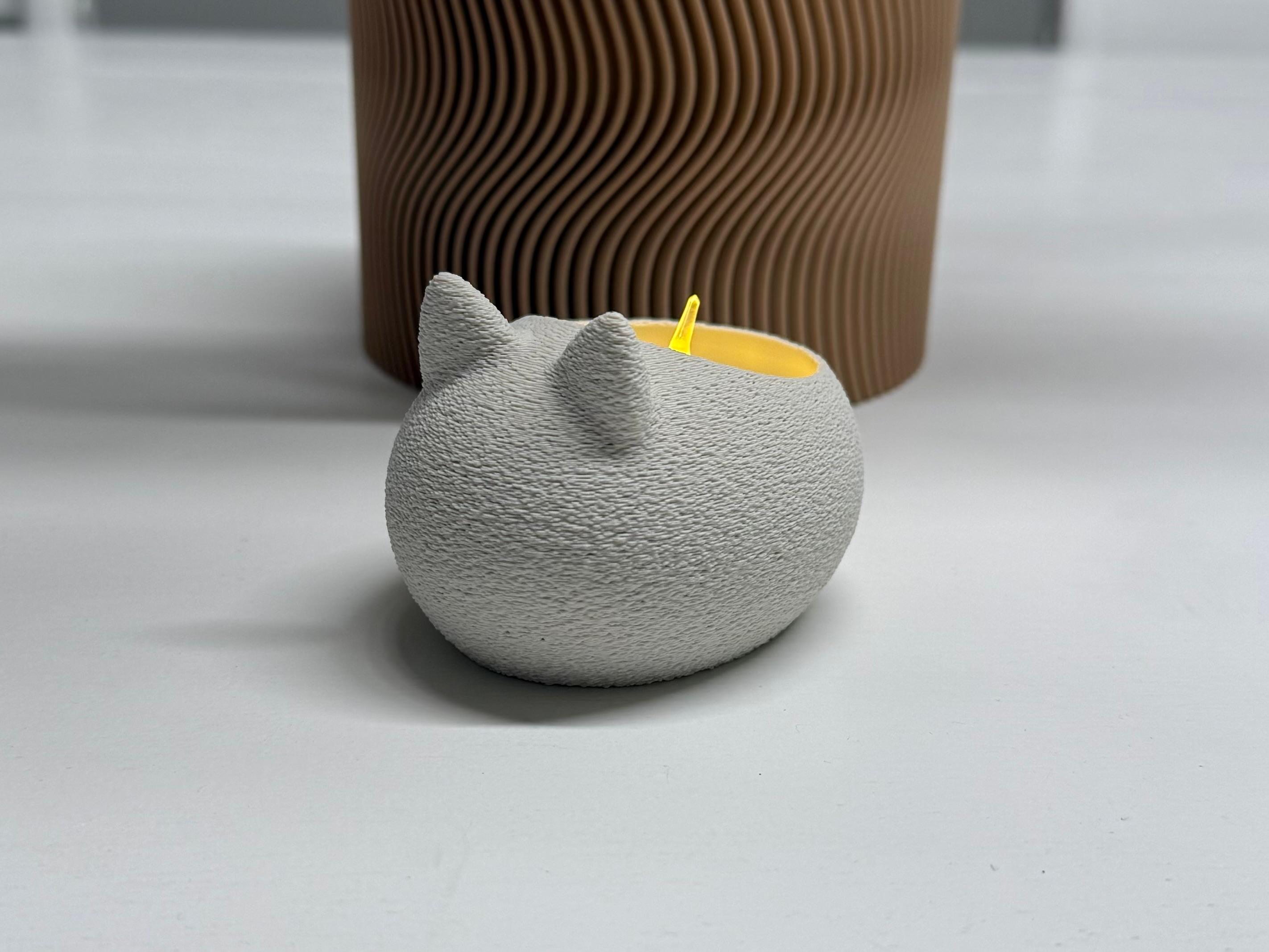 Katte Fyrfadsstage – Tealight kompatibel