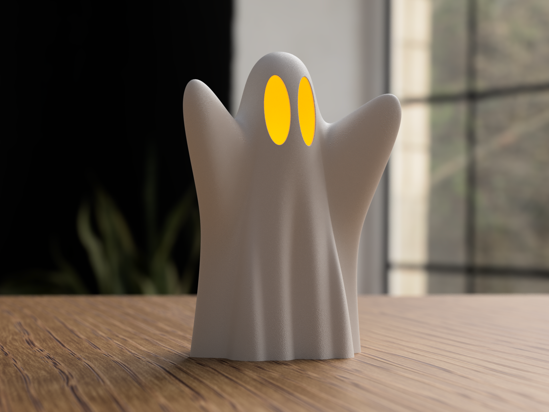 Halloween Ghost – LED Tealight Holder 12 cm