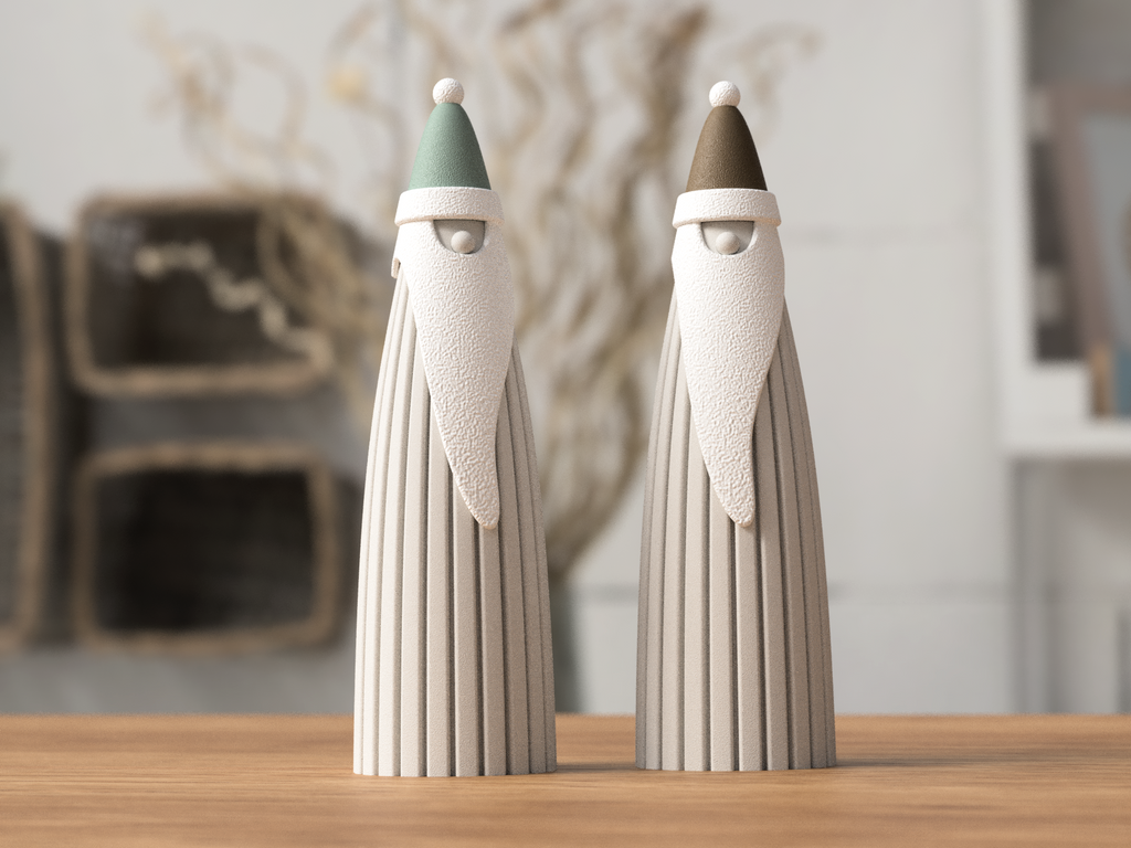 Christmas Santa – 15 cm (LED Tealight Compatible)