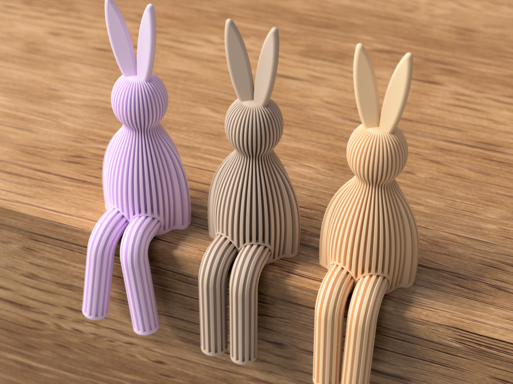 Japandi Shelf Bunny – 16 cm