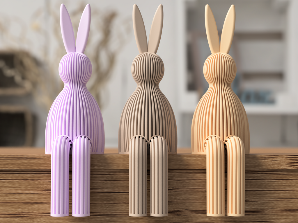 Japandi Shelf Bunny – 16 cm