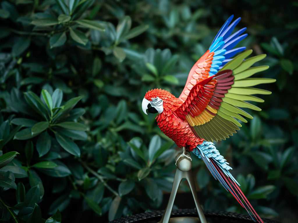 Life-Size Macaw – Limited Edition Interiør Skulptur