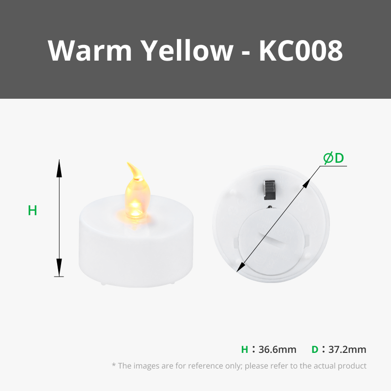 Flame Tea Light Candle